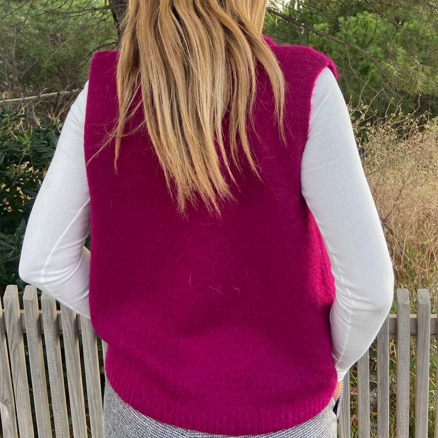 Gilet Douceur By Coco Fuchsia