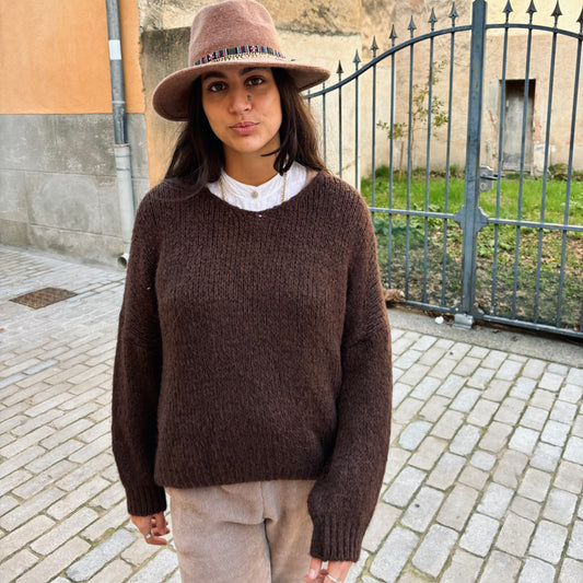 Pull Aura Chocolat