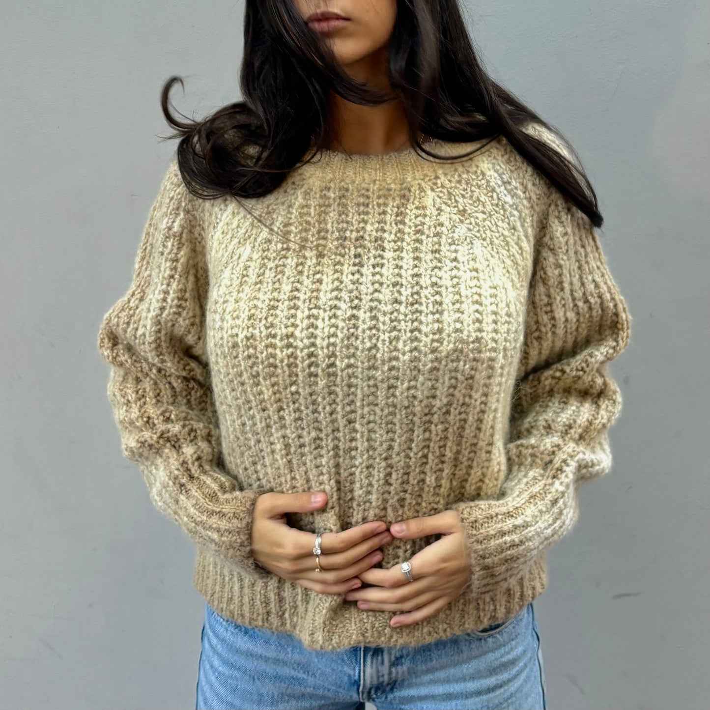 Frosted Knit Sweater