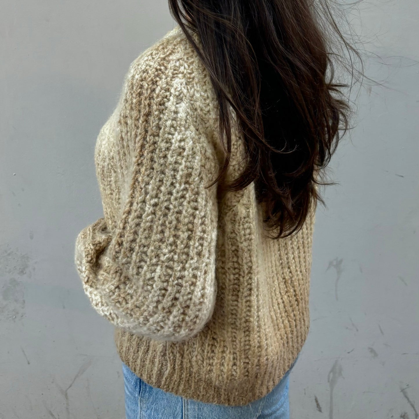 Frosted Knit Sweater