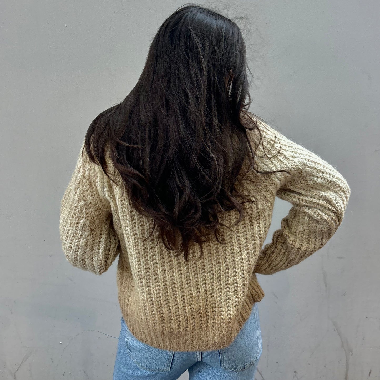 Frosted Knit Sweater