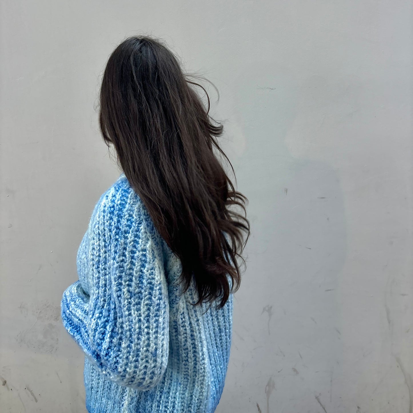 Frostiger Strickpullover