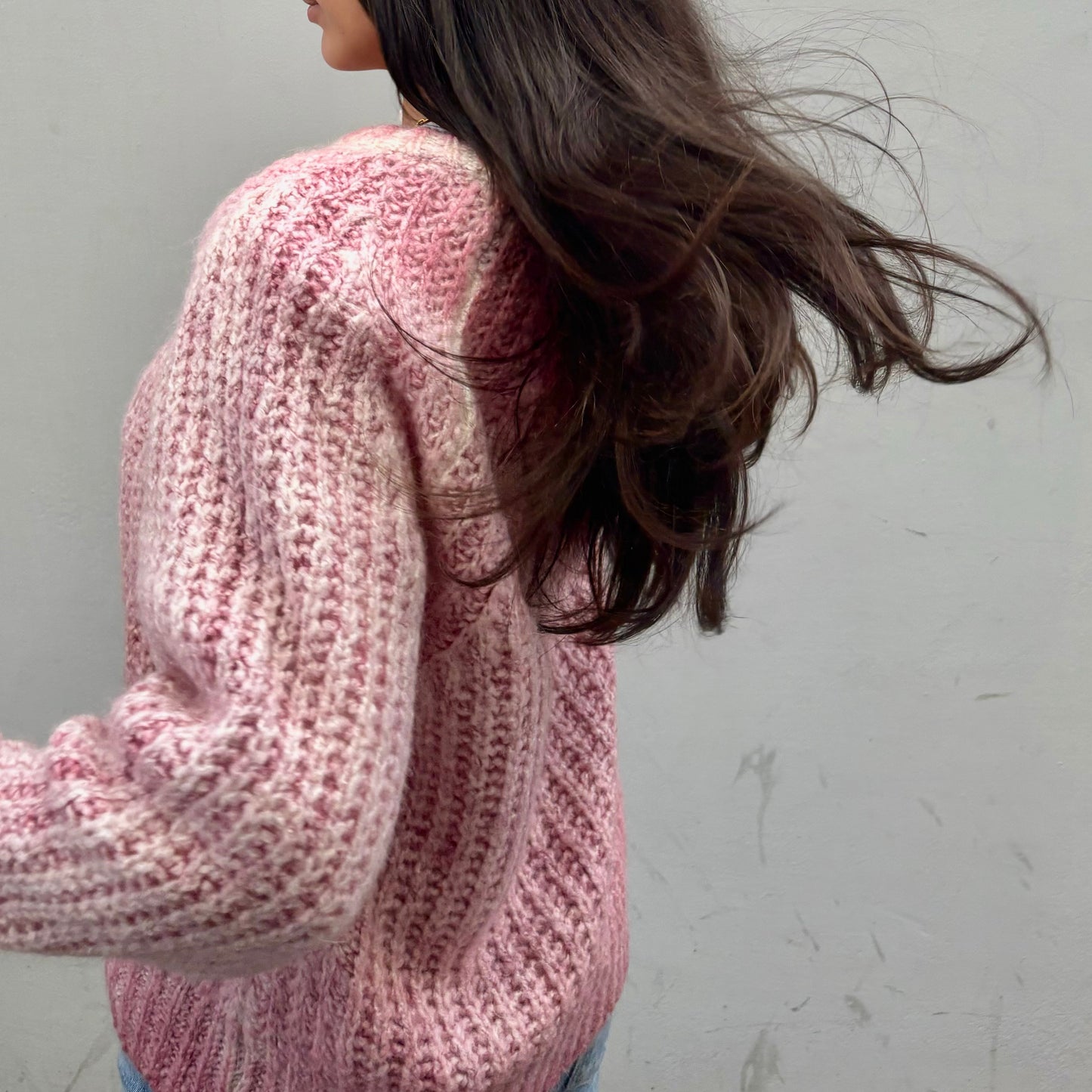 Frosted Knit Sweater